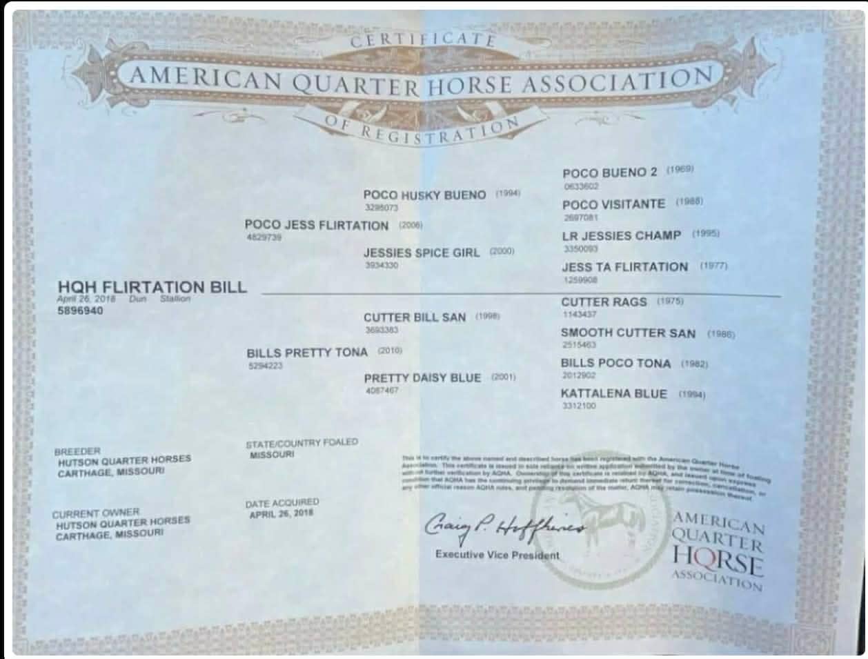 HQH Flirtation Bill - Image 2